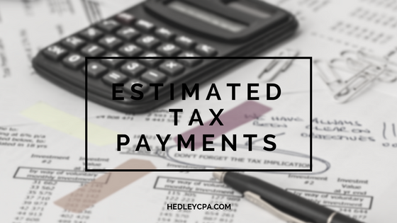 Estimated Tax Payments